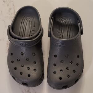 Dark Gray Crocs